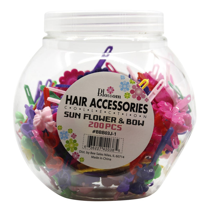 MAGIC COLLECTION Barrettes 200pcs in Jar