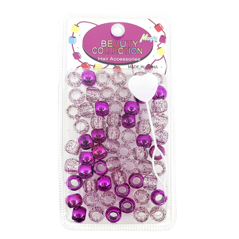 MAGIC COLLECTION Metallic & Glitter Beads Mix