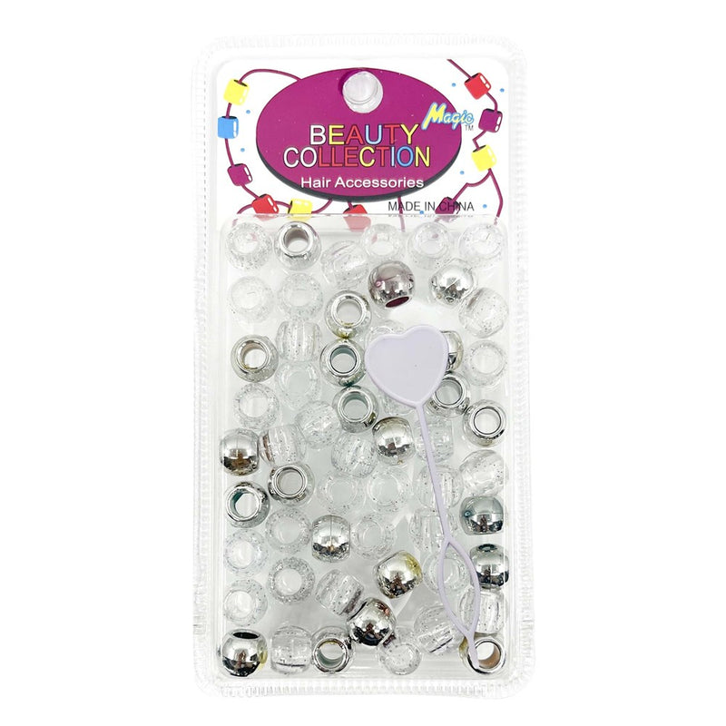 MAGIC COLLECTION Metallic & Glitter Beads Mix