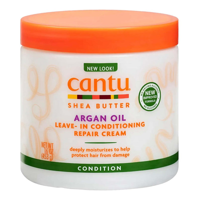 CANTU Shea Butter Argan Oil Leave In Conditioning Repair Cream (16oz)