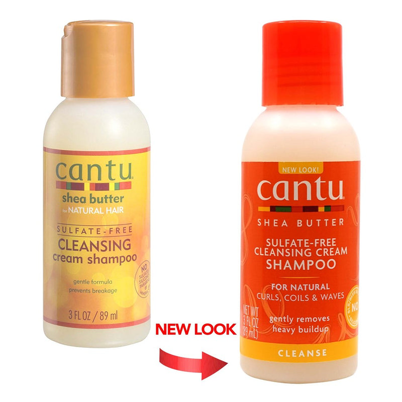 CANTU Shea Butter Sulfate Free Cleansing Cream Shampoo (3oz)