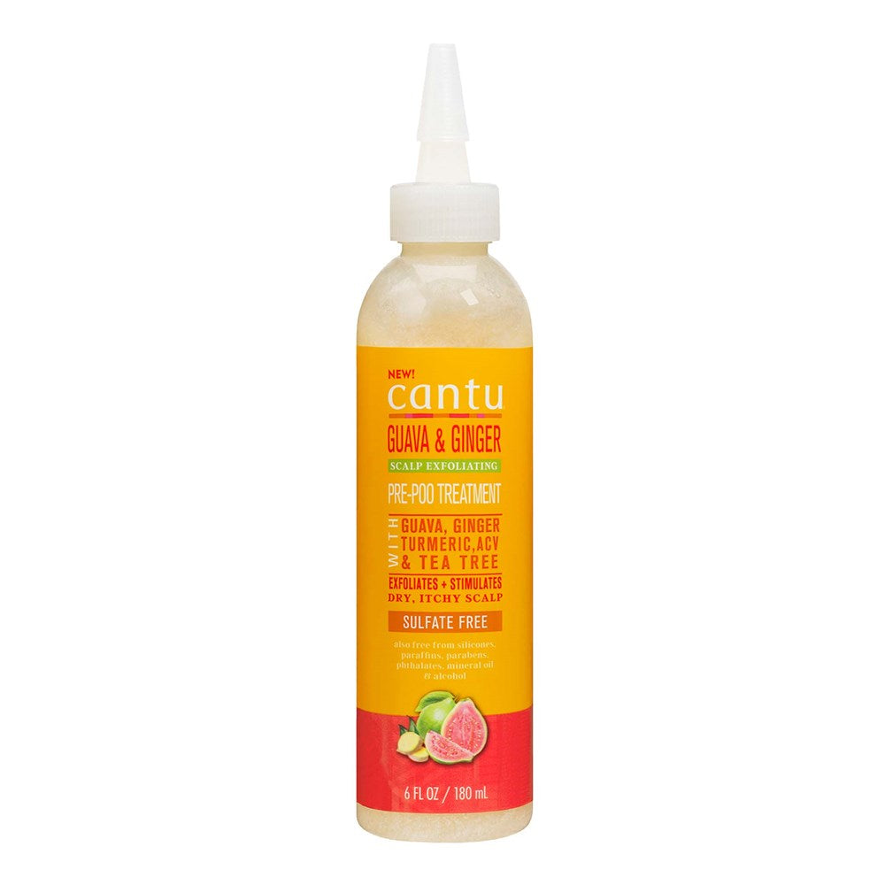 CANTU Guava & Ginger Scalp Exfoliating Pre-Poo Treatment (6oz)