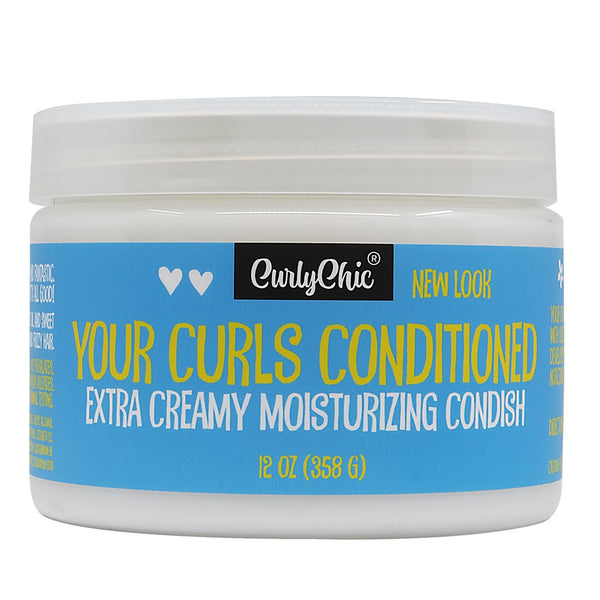 CURLY CHIC Your Curls Conditioned  Creamy Moisturizing Condish (12oz)