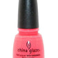 CHINA GLAZE  Nail Lacquer (0.5 fl.oz/14ml)