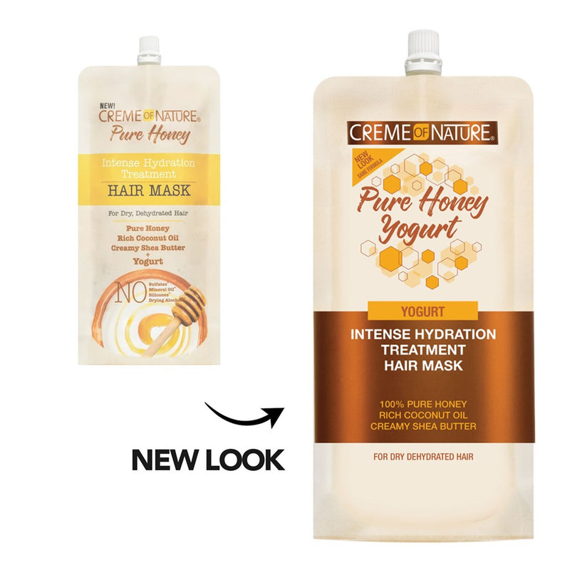 CREME OF NATURE Pure Honey Hair Mask Pouch (3.4oz)