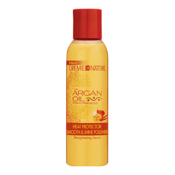 CREME OF NATURE Argan Oil Heat Defense Smooth & Shine Polisher (4oz)