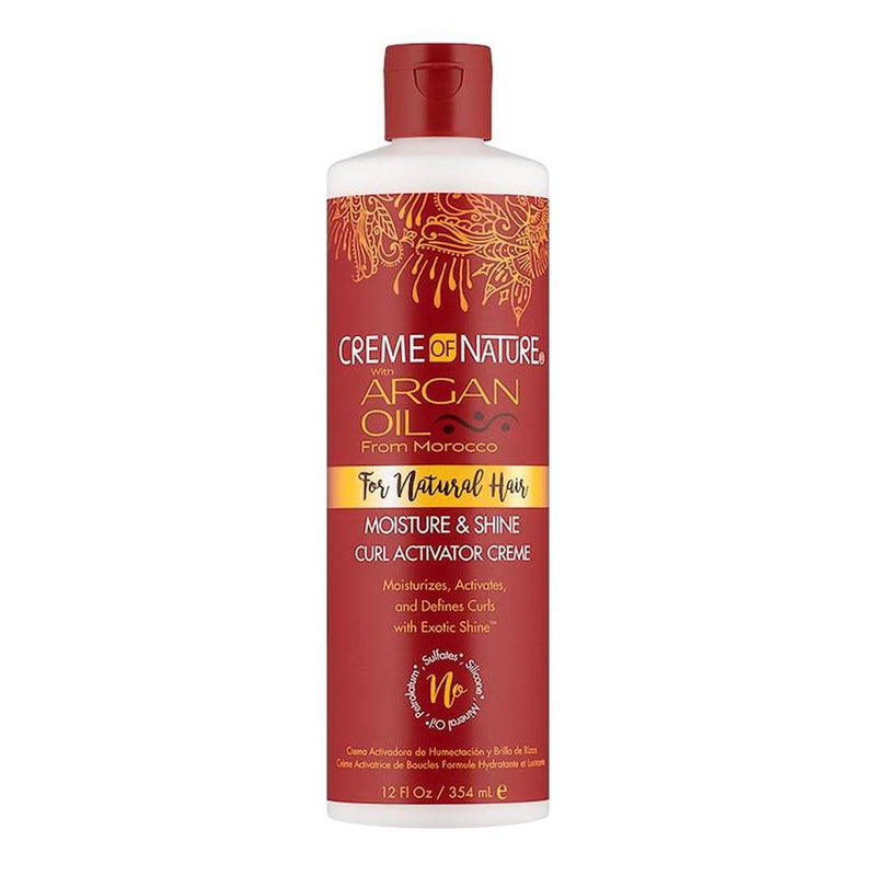 CREME OF NATURE Argan Oil Moisture and Shine Curl Activator (12oz)