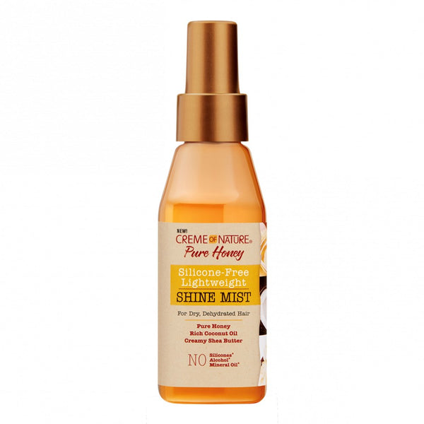 CREME OF NATURE Pure Honey Silicone-Free Lightweight Shine Mist (4oz)