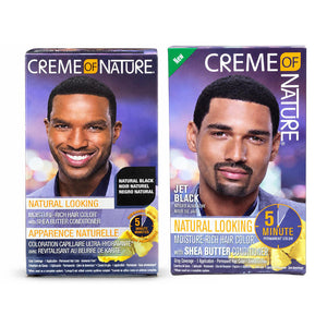 CREME OF NATURE Moisture Rich Liquid Hair Color for Men