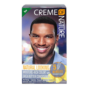 CREME OF NATURE Moisture Rich Liquid Hair Color for Men