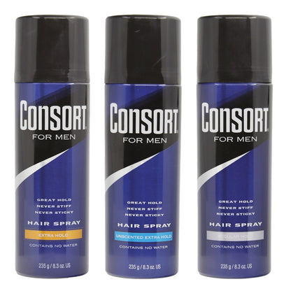 CONSORT For Men Hair Spray (8.3oz)