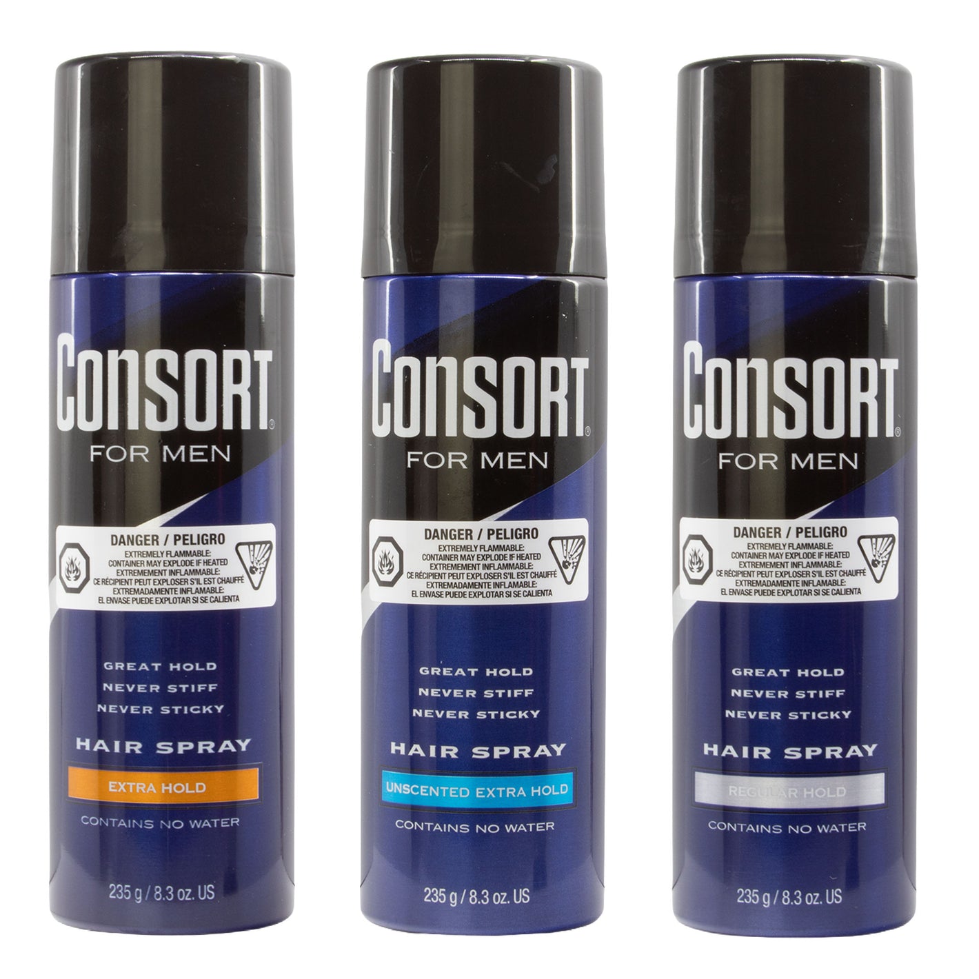 CONSORT For Men Hair Spray (8.3oz)
