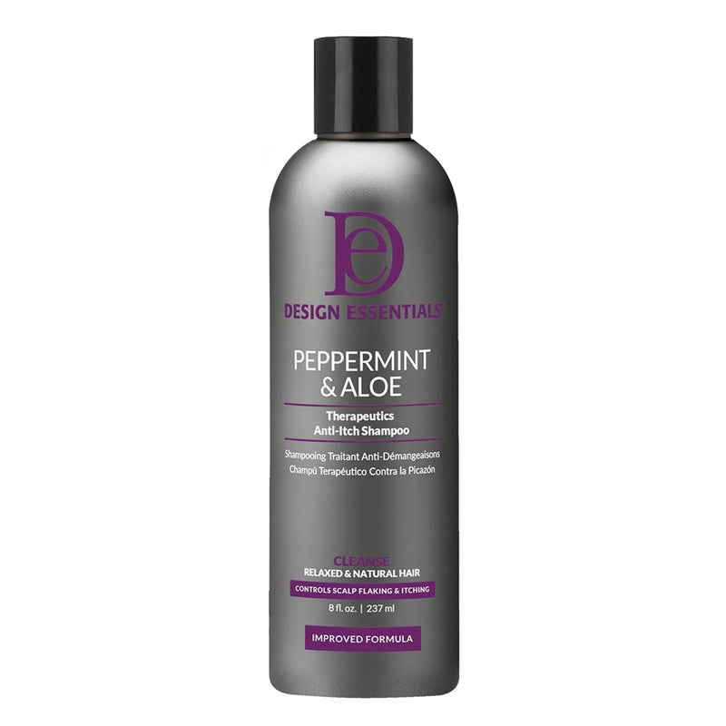 DESIGN ESSENTIALS Peppermint & Aloe Therapeutics Anti-Itch Shampoo (8oz)