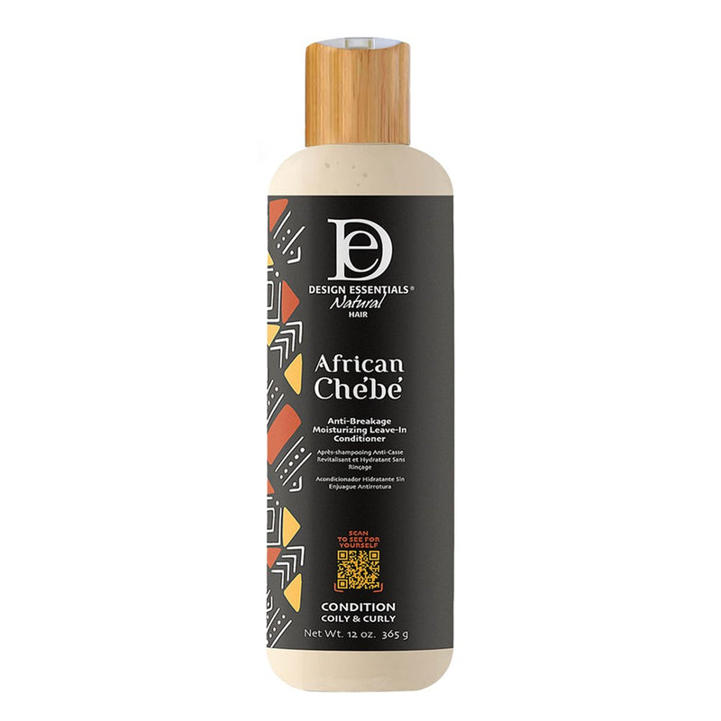 DESIGN ESSENTIALS African Chebe Anti-Breakage Moisturizing Leave-In Conditioner (12oz)