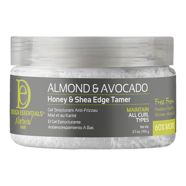 DESIGN ESSENTIALS Almond & Avocado Honey & Shea Edge Tamer (3.7oz)