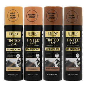 EBIN Tinted Lace 10X Quick Dry Aerosol Spray (3.38oz)