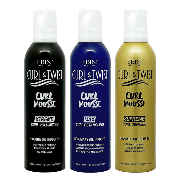 EBIN Curl & Twist Curl Mousse (12.49oz)