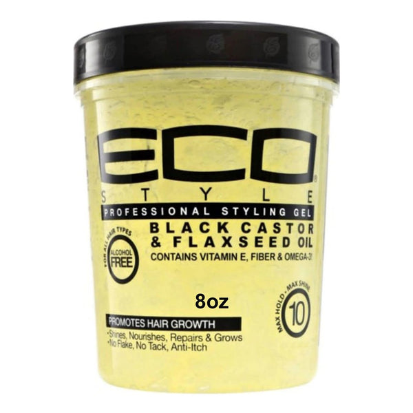 ECO Styling Gel [Black Castor & Flaxseed Oil]