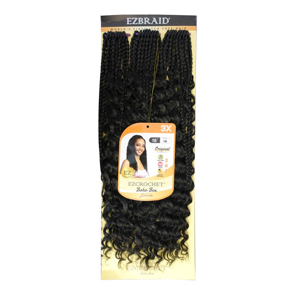 EZBRAID Ezcrochet 3X Boho Box Braid (18inch)