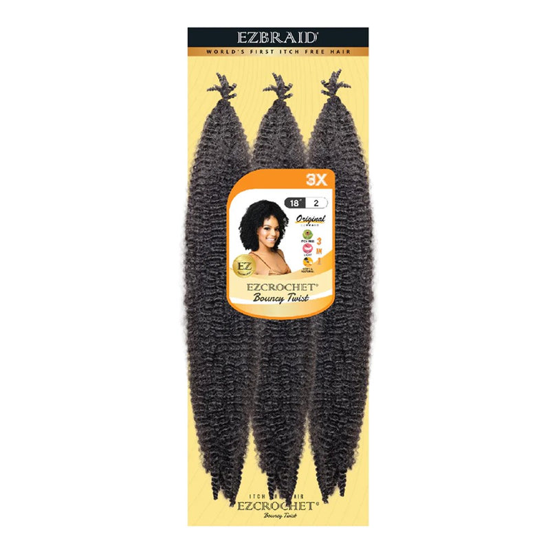 EZBRAID Ezcrochet 3X Bouncy Twist Braid (18inch)