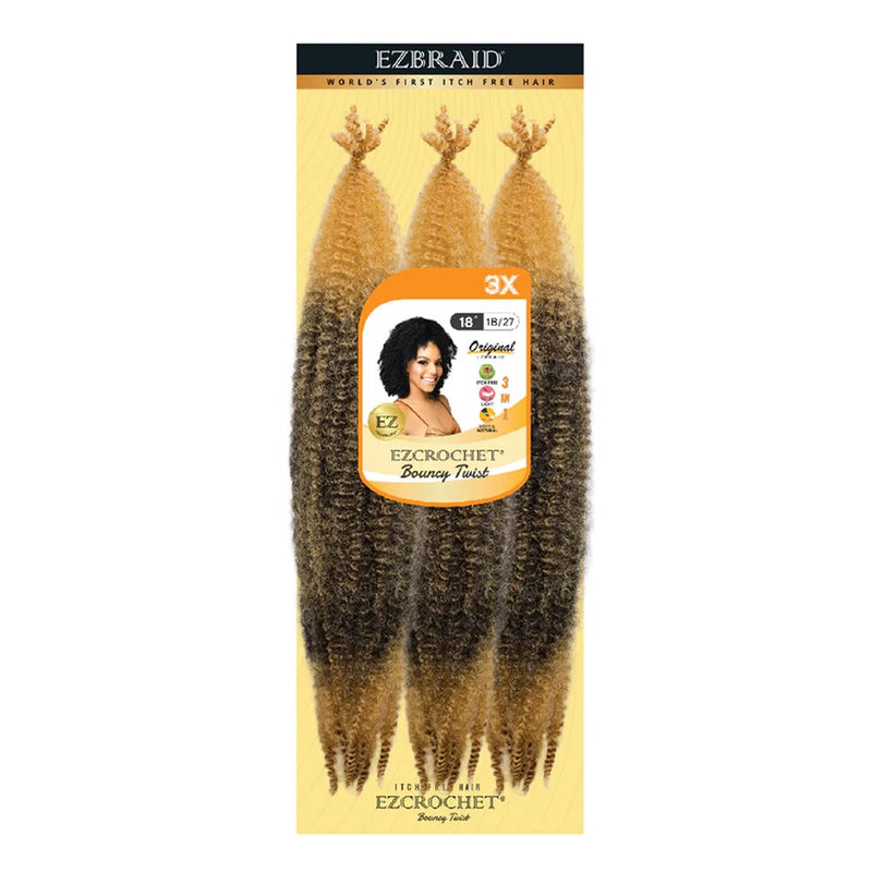 EZBRAID Ezcrochet 3X Bouncy Twist Braid (18inch)