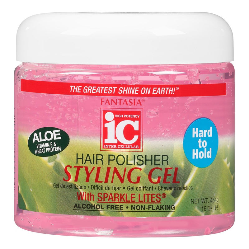 FANTASIA IC Hair Polisher Styling Gel (16oz) [Hard To Hard]