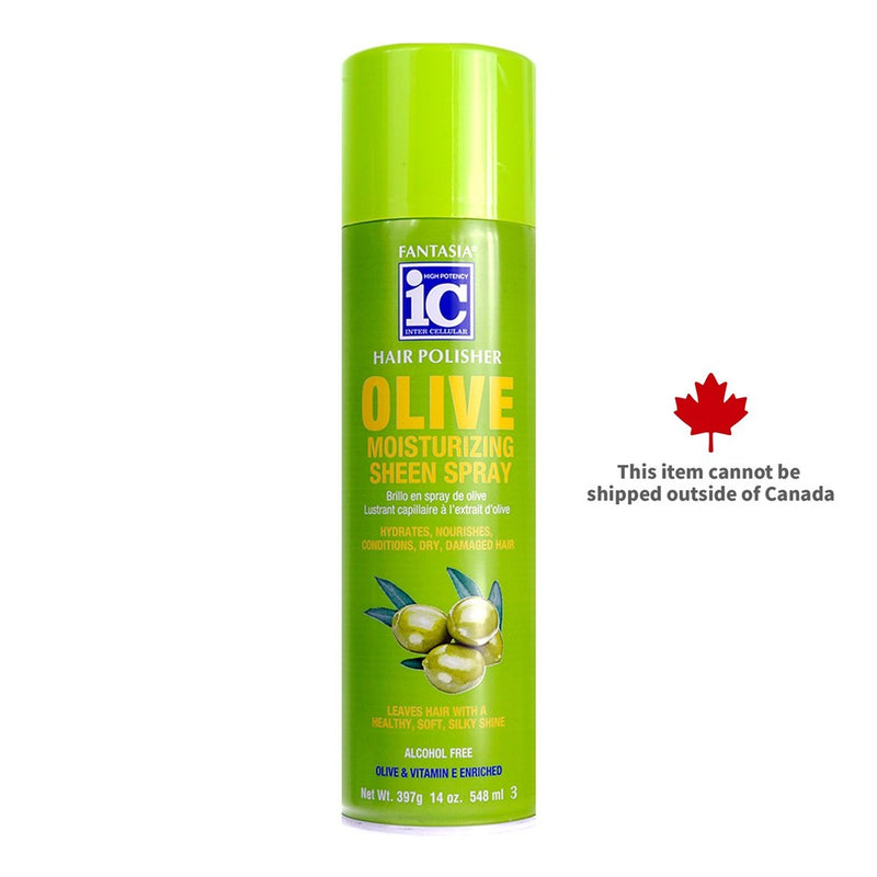 FANTASIA IC Olive Moisturizing Sheen Spray (14oz)