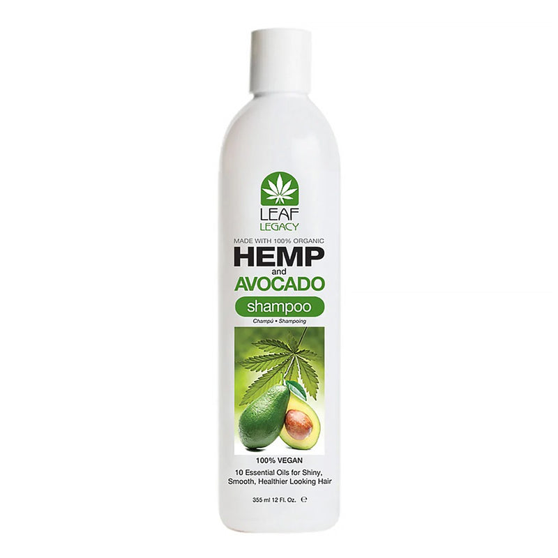 FANTASIA LEAF LEGACY Hemp & Avocado Shampoo (12oz)