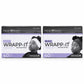 Two boxes of Grahani Beauty WRAPP-IT Styling Strips side by side on a white background, one labeled WHITE and the other labeled BLACK.
