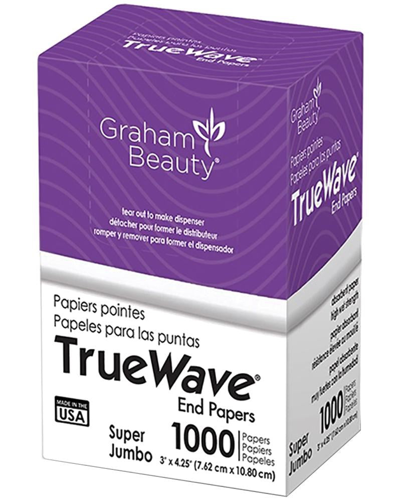 GRAHAM BEAUTY TrueWave End Papers 1000pcs