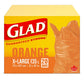 GLAD Orange Garbage Bag [X-Large 135L]