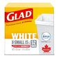 GLAD White Garbage Bag [X Small 15L]