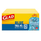 GLAD Blue Recycling Bag w/Drawstring [Tall 45L, 60X70 cm]