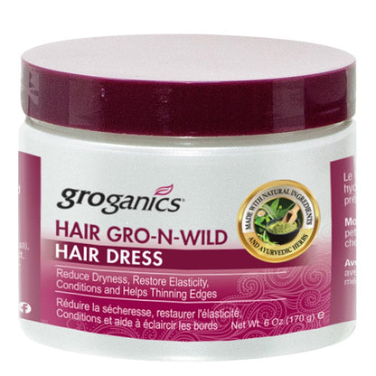 GROGANICS Baume capillaire Hair Gro-n-Wild (170 g)