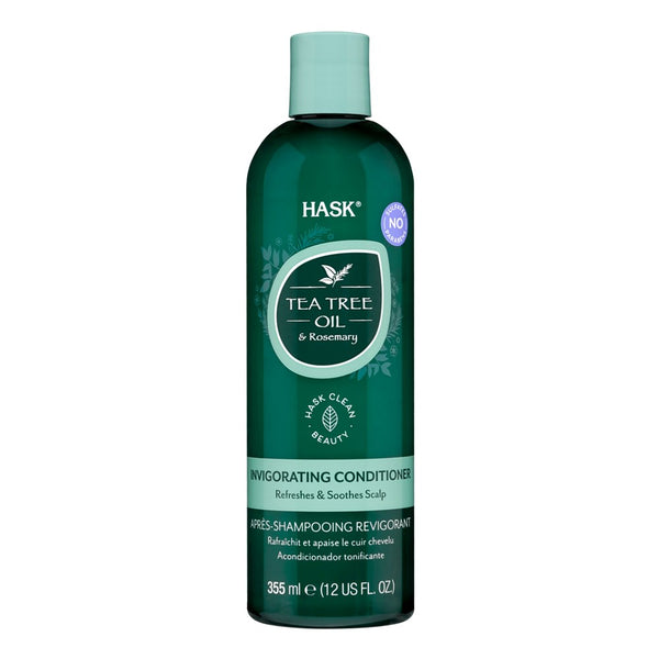 HASK Tea Tree Oil & Rosemary Invigorating Conditioner (12oz)