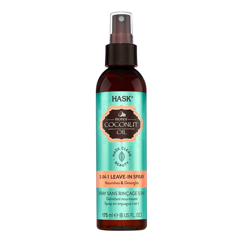 HASK Monoi Coconut Oil 5-In-1 Leave In Spray (6oz)