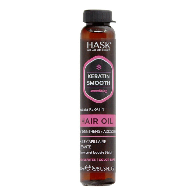 HASK Keratin Protein Smoothing Hair Oil Vial