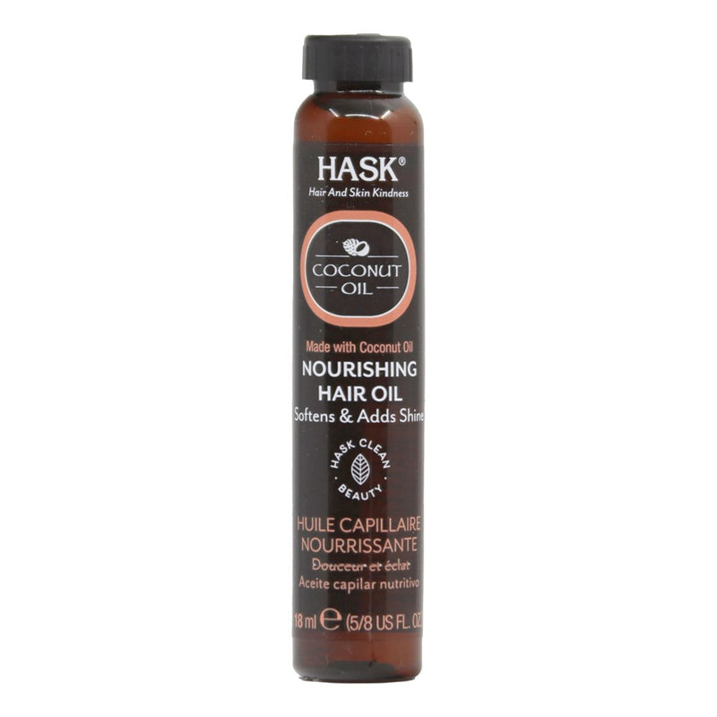 HASK Monoi Coconut Oil Nourishing Shine Hair Oil Vial