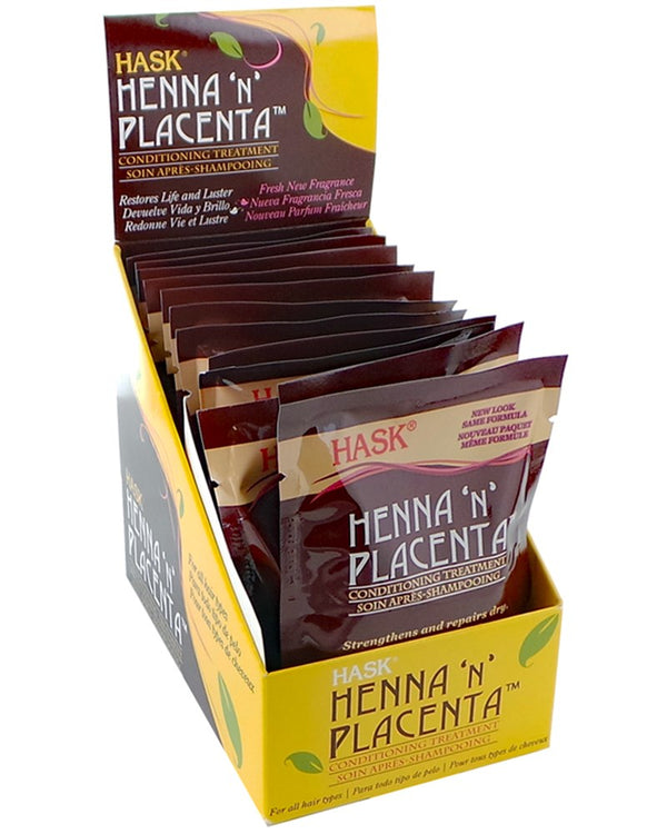 HASK HNP Henna 'N' Placenta Treatment Packet [Regular]