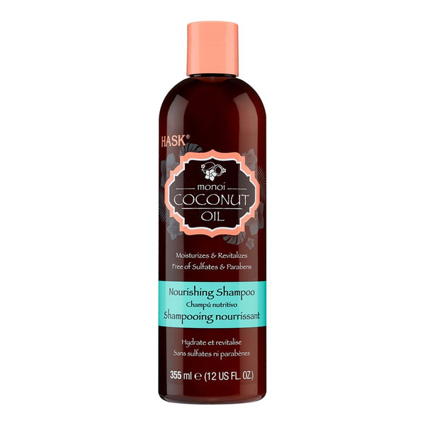 HASK Monoi Coconut Oil Nourishing Shampoo (12oz)