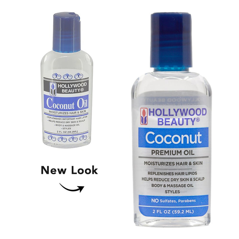 HOLLYWOOD BEAUTY Coconut Oil (2oz)