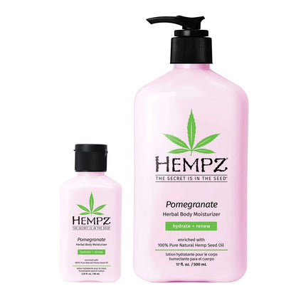 HEMPZ Pomegranate Herbal Body Moisturizer