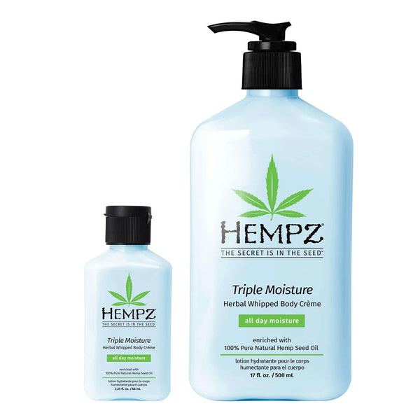 HEMPZ Triple Moisture Herbal Whipped Body Creme