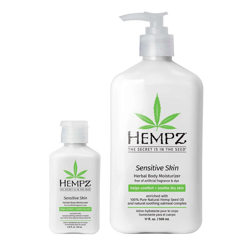 HEMPZ Sensitive Skin Herbal Body Moisturizer