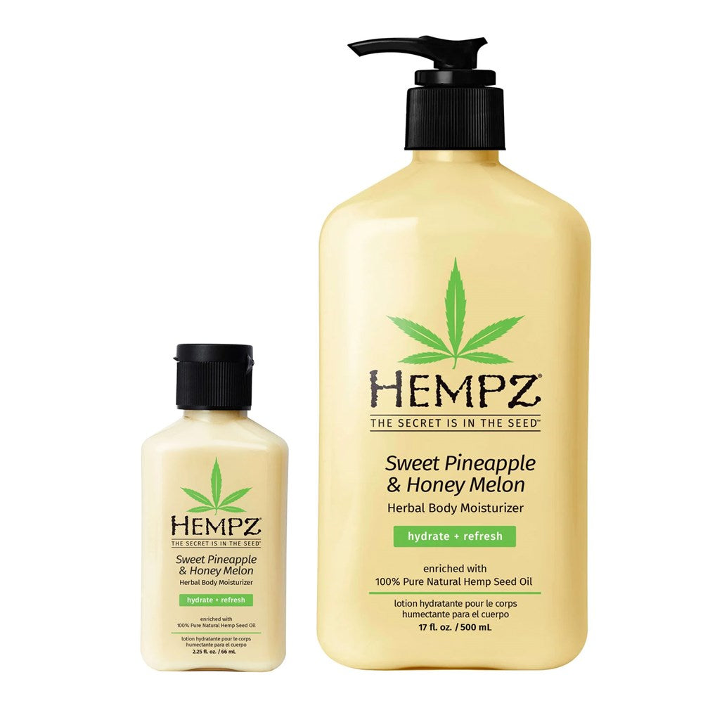 HEMPZ Sweet Pineapple & Honey Melon Herbal Body Moisturizer