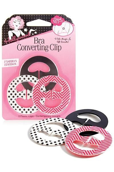 HOLLYWOOD FASHION SECRETS 3pcs Bra Converting Clip