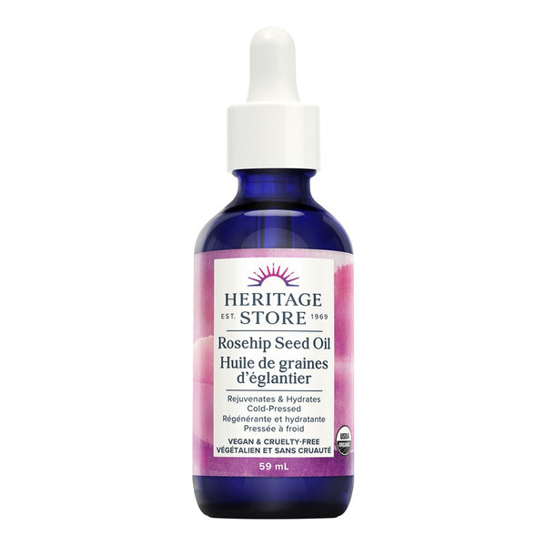 HERITAGE STORE Rosehip Seed Oil (59ml/2oz)