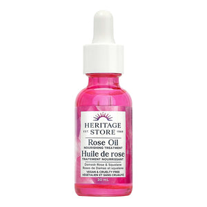 HERITAGE STORE Rose Oil Nourishing Treatment (30ml/1oz)