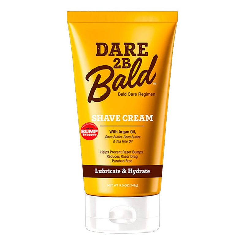 HIGH TIME DARE 2B BALD Shave Cream With Argan Oil (5oz)