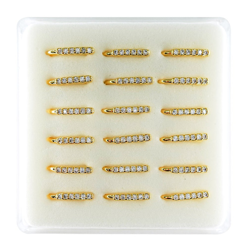 INTERVISION Copper Nose Stud 80019 (18pcs)